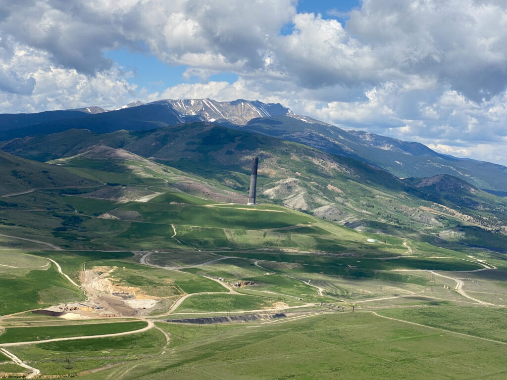 The Anaconda Smelter Stack